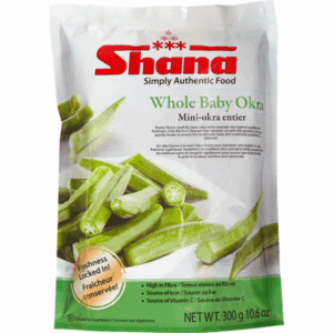 Shana Frozen Whole Baby Okra