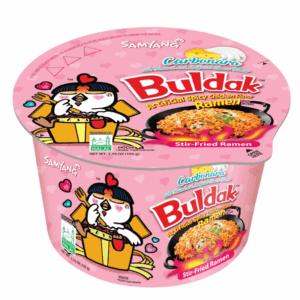 Samyang Buldak Carbonara Hot Chicken Ramen Noodles Cup (80g)